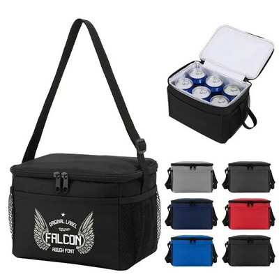 6 Can Lunch Cooler Bag ( 8'' x 6'' x 6'' )