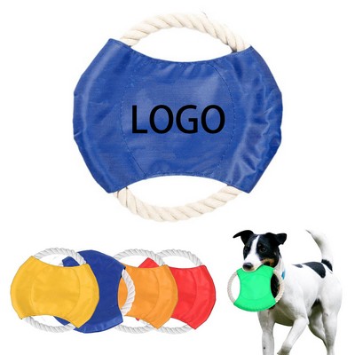 Flying Disc Dog Rope Toy