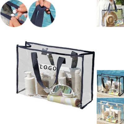 Clear Tote Bag Portable Multifunctional