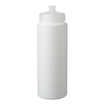 HDPE Plastic Sports Water Bottles 32 oz