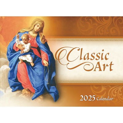 2025 Classic Art Catholic Calendar