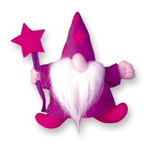 Custom Plush Wizard w/ Star