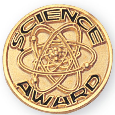 ¾" Science Award Lapel Pin