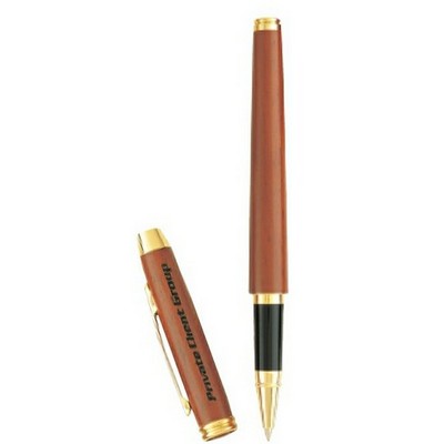 Woodlot Genuine Rosewood Rollerball Pen