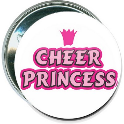 Cheerleading - Cheer Princess - 2 1/4 Inch Round Button