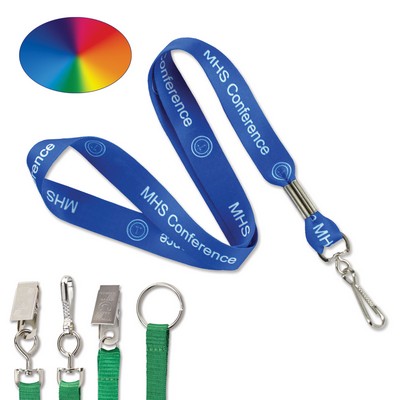 Quick-Ship 5/8" Custom Dye-Sublimated Lanyards