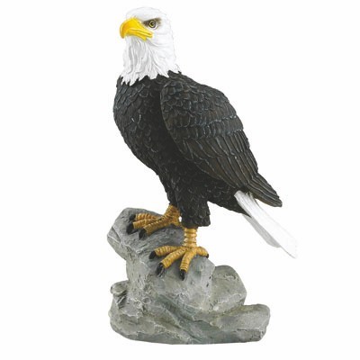 8¼" Hand Painted Resin Majestic Eagle Trophy