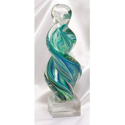 Essex Art Glass Award 12 1/4"H