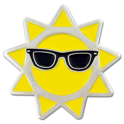 Cool Sun Lapel Pin