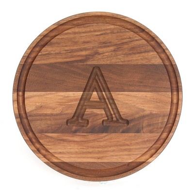 Somerset Small Round Walnut Cutting Board