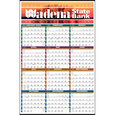 Year-In-View® Production Planner Full Color Calendar