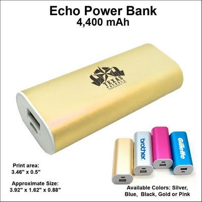 Echo Power Bank 4400 mAh - Gold