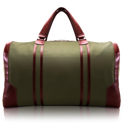 PASADENA | 20" Green Nylon Carry-All Duffel | McKleinUSA