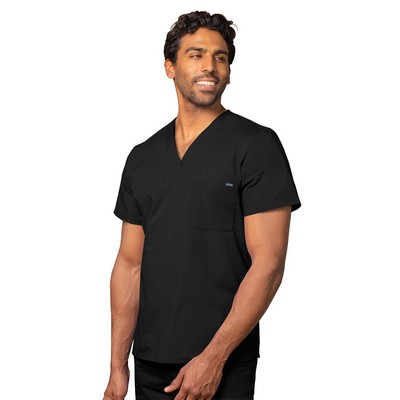 Adar Universal Unisex V-Neck Tunic Scrub Shirt w/1 Pocket