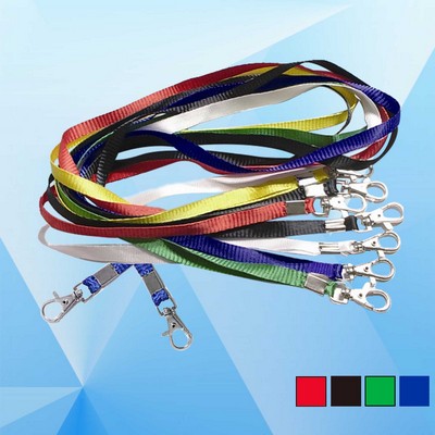 Lanyard with Metal Clip