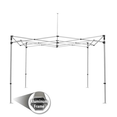 Canopy Tent Tenda 10' x10' Hex Aluminum Silver Hardware Only Unit