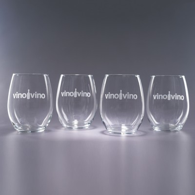 21 Oz. Trendsetter Stemless Red Wine Glasses (Set of 4)