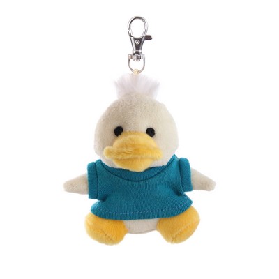 Soft Plush Duck Keychain With Tee