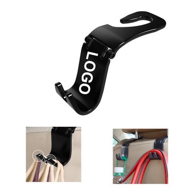 Two Hooks Car Headrest Hanger