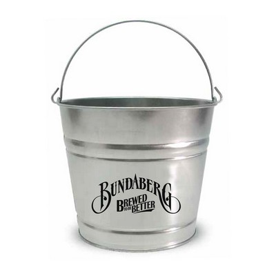 10 Quart Galvanized Metal Bucket