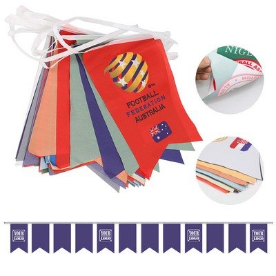 Polyester Polygon Bunting Flag