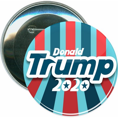 Political - Trump 2020, Donald Trump - 3 Inch Round Button