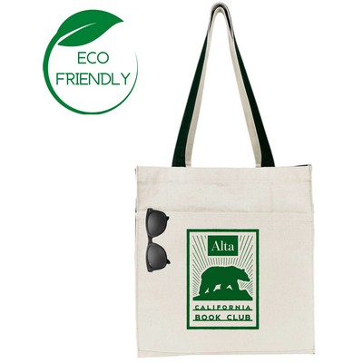 Essentials Canvas Tote Bag - Green