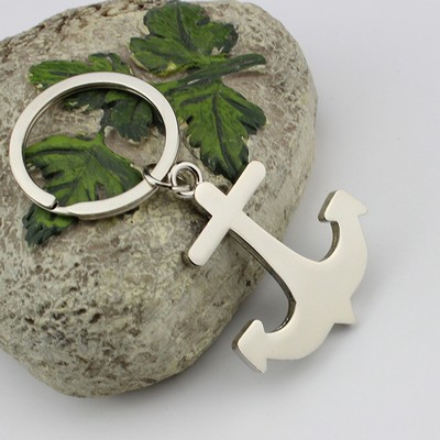 Anchor Shaped Key Chain