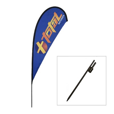 Outdoor Promotional Teardrop Flag