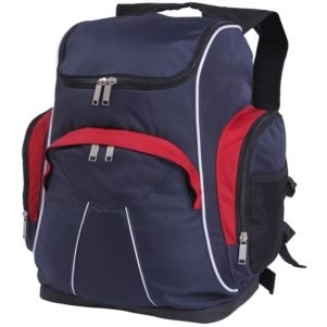 Triple Play Nylon Wide Mouth Backpack