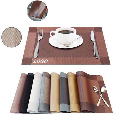 Washable & Heat Resistant PVC Place Mats