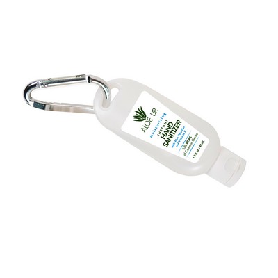 Aloe Up Sanitizer with Carabiner - 1.5oz