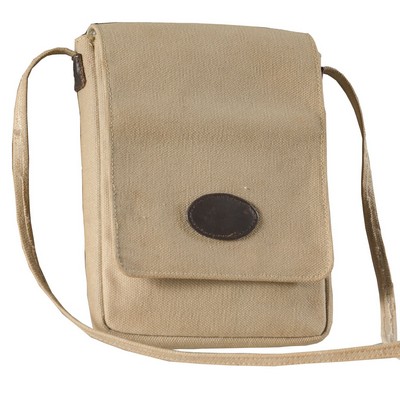 Evergreen Canvas Cross Body Sling Bag (6"x9"x2")