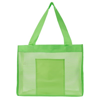 Transparent Striped Bag