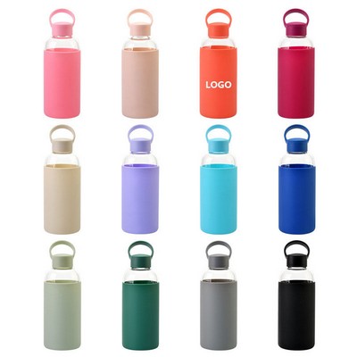 Sports Glass Water Bottle