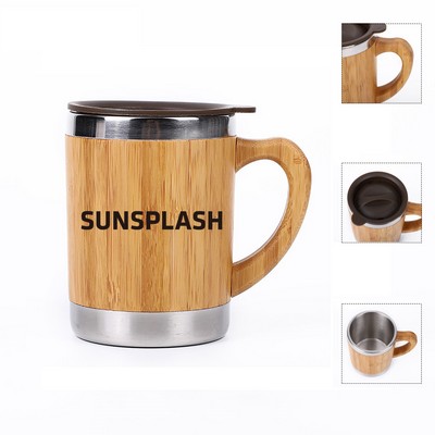 Bamboo Mug With Handle