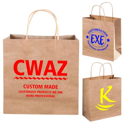 Kraft Paper Brown Shopping Bag