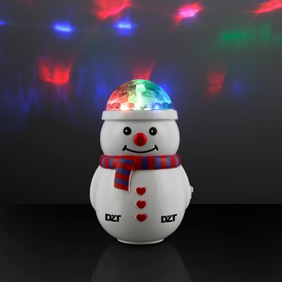 Magic Spin Snowman Light Projector - Domestic Print