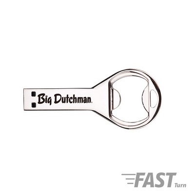 Colona Stainless Steel Bottle Opener USB Flash Drive-1G