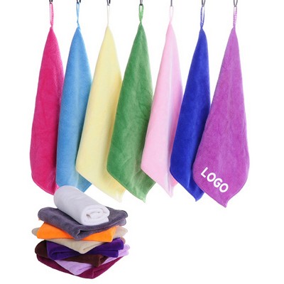 Soft Absorbent Microfiber Cleaning Cloth Towel