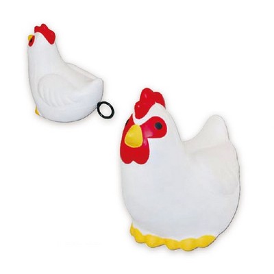 Vibrating Chicken PU Shape Stress Reliever