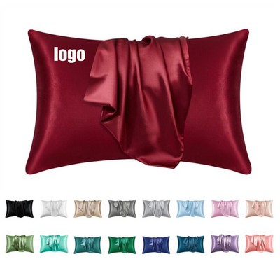 Standard Size Silky Fabrics Envelop Pillowcase