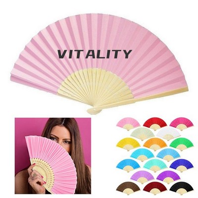 Folding Bamboo Hand Fan