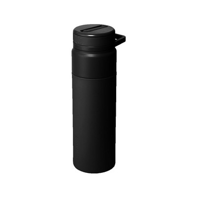 BruMate Rotera 25oz Flip Straw Water Bottle - Matte Black