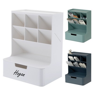 Large Capacity Plastic Desktop Storage Box