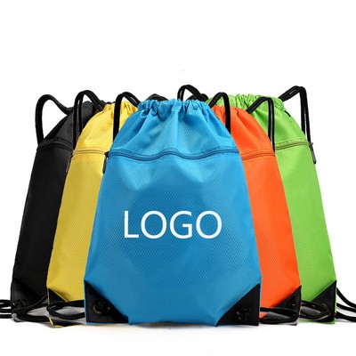 Waterproof Reusable Drawstring Backpack