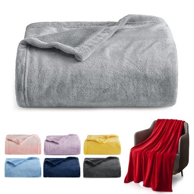 300Gsm Flannel Fleece Microfiber Blanket