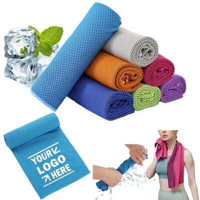 Premium Microfiber Chilly Cooling Towel