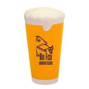 PU Beer Pint Glass Design Stress Reliever