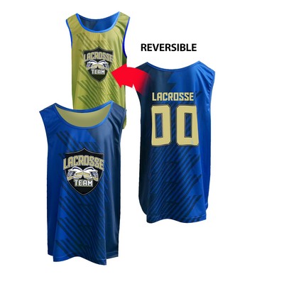 Men's Pinhole Mesh Lacrosse Reversible Pinnie Jersey